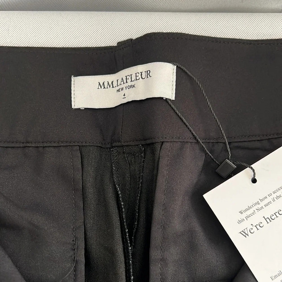 New M.M LAFLEUR Stretch Linen Blend Chester Pant Size 4 - Picture 10 of 14